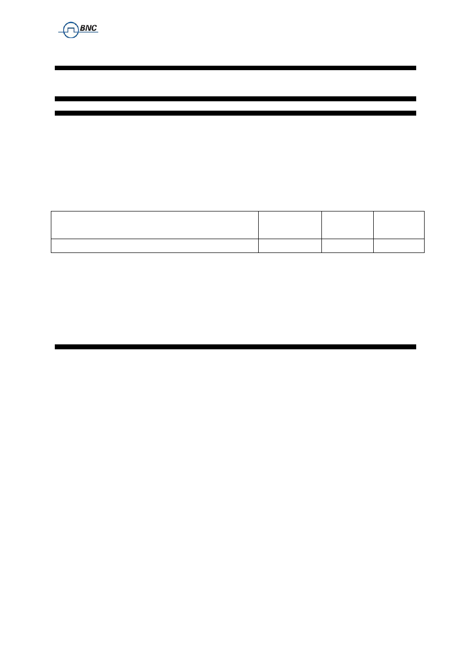 5 scpi command description, 1 :abort subsystem, Scpi command description | Abor, Ubsystem, 5scpi command description | BNC 835 Programmer Manual User Manual | Page 22 / 65