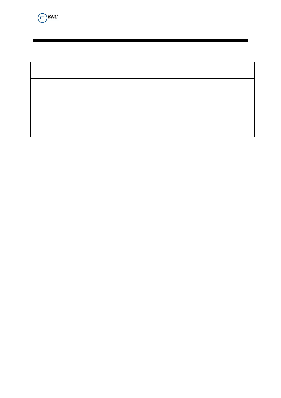 4 [source]:frequency subsystem, Sour, Freq | Uency, Ubsystem, Source]:frequency subsystem | BNC 835 Programmer Manual User Manual | Page 25 / 65