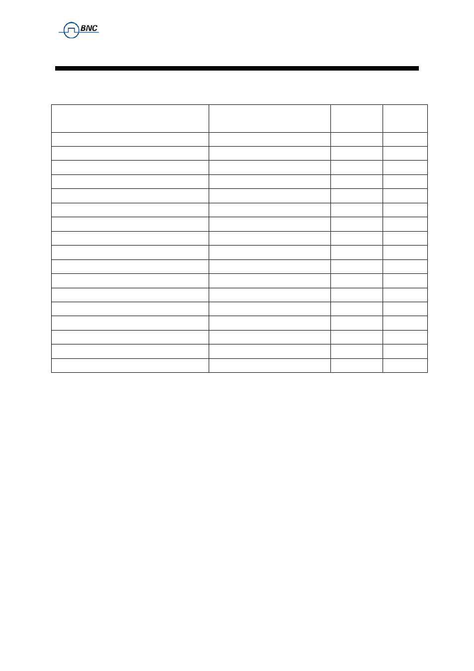 10 [source]:list subsystem, Sour, List | Ubsystem, Source]:list subsystem | BNC 835 Programmer Manual User Manual | Page 37 / 65