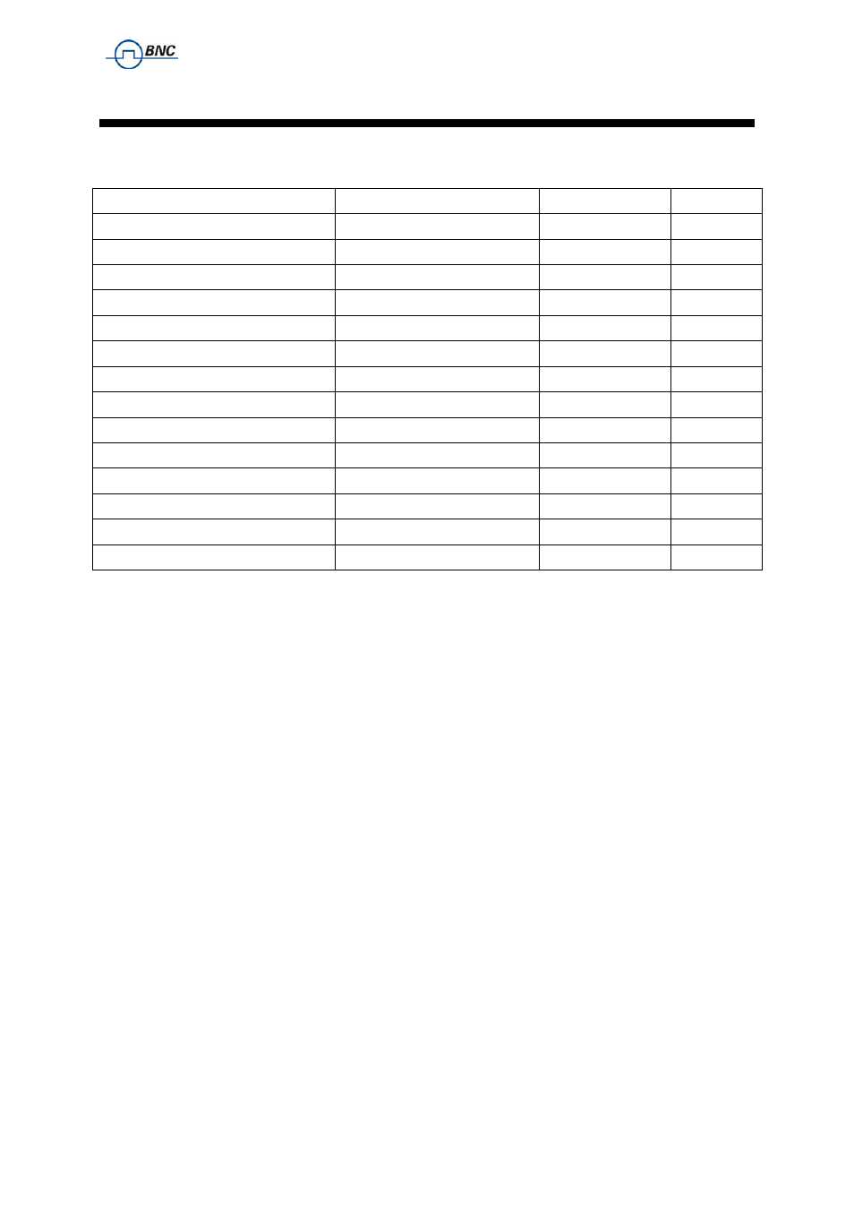 12 [source]:sweep subsystem, Sour, Ubsystem | Source]:sweep subsystem | BNC 835 Programmer Manual User Manual | Page 43 / 65