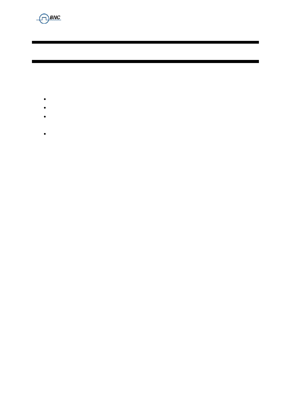 1 introduction, Introduction, 1introduction | BNC 835 Programmer Manual User Manual | Page 5 / 65