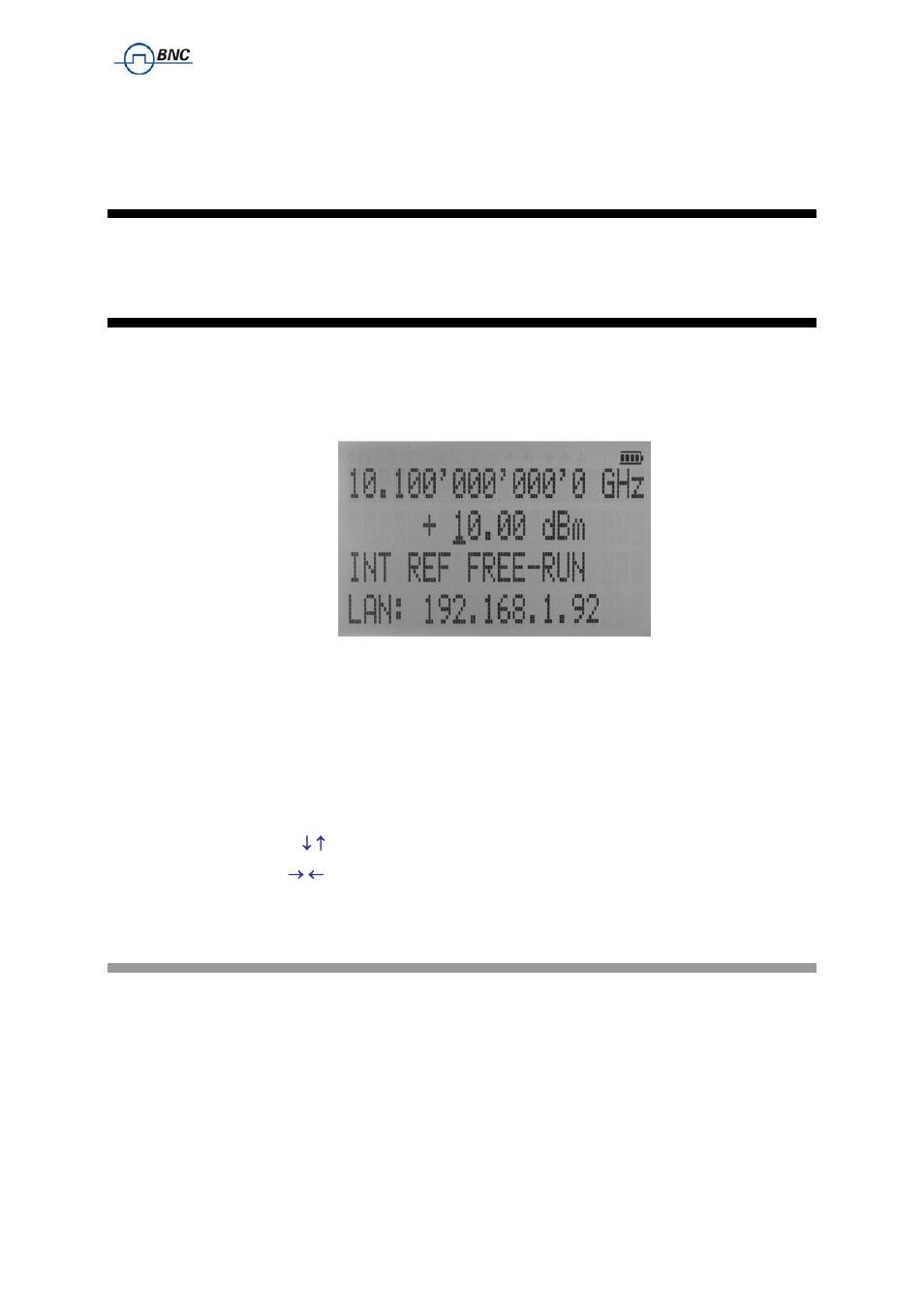 1 displayed parameter formats, 2 cw display, 1 main menu display | Isplayed, Arameter, Ormats, Isplay, Main menu display | BNC 835 User Manual User Manual | Page 35 / 54
