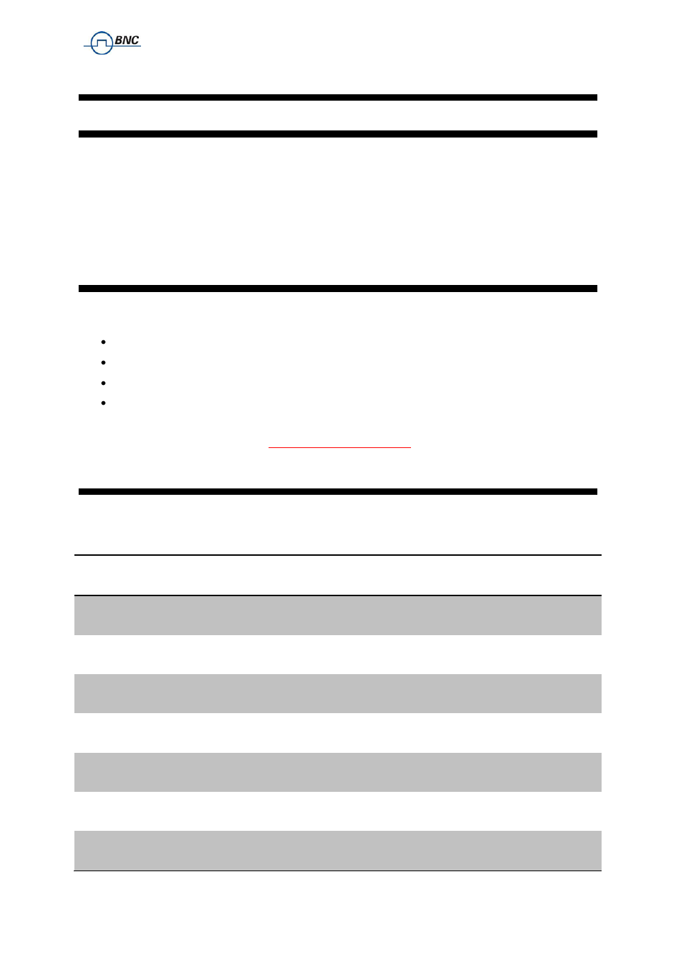 1 introduction, 1 what do you get, 2 general features and functions (model overview) | Introduction, Hat do you get, Eneral, Eatures and, Unctions, Odel overview | BNC 835 User Manual User Manual | Page 5 / 54