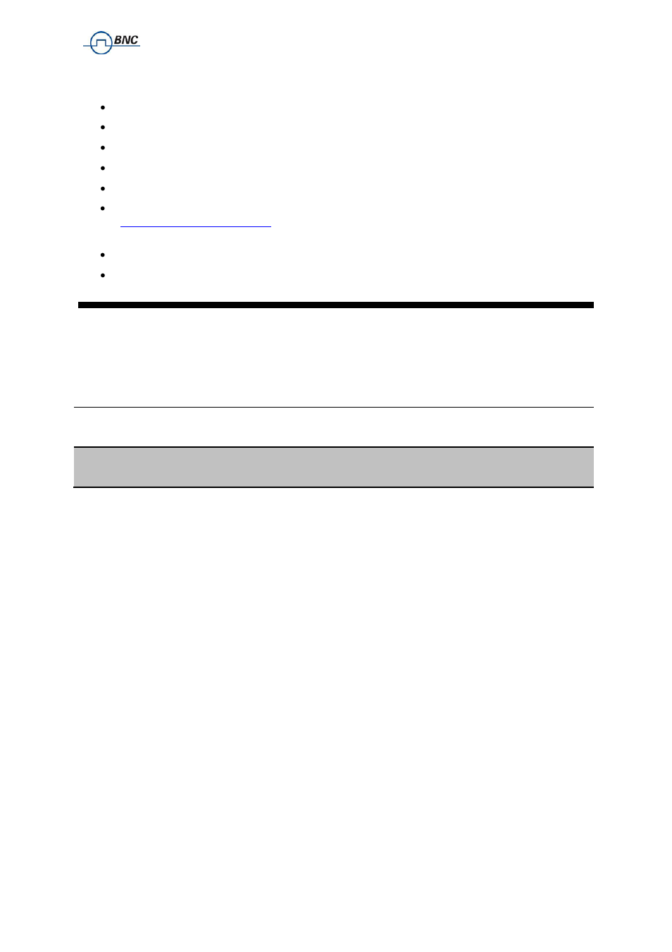 3 options, Ptions | BNC 835 User Manual User Manual | Page 6 / 54