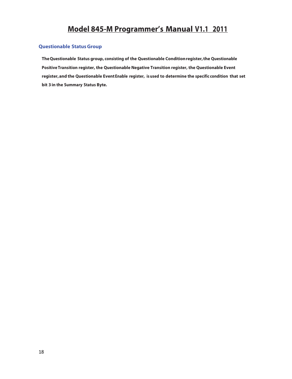 BNC 845-M User Manual | Page 18 / 52