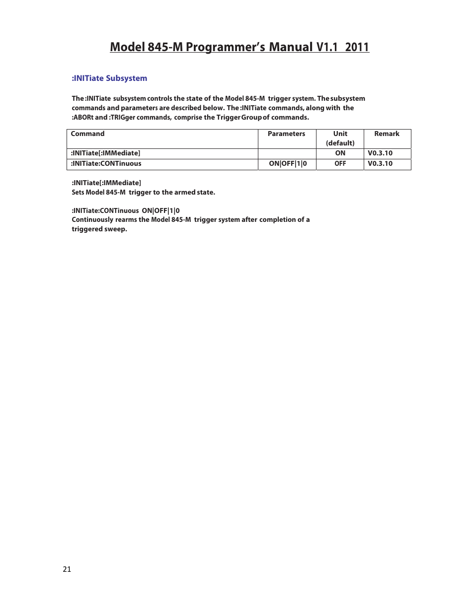 BNC 845-M User Manual | Page 21 / 52