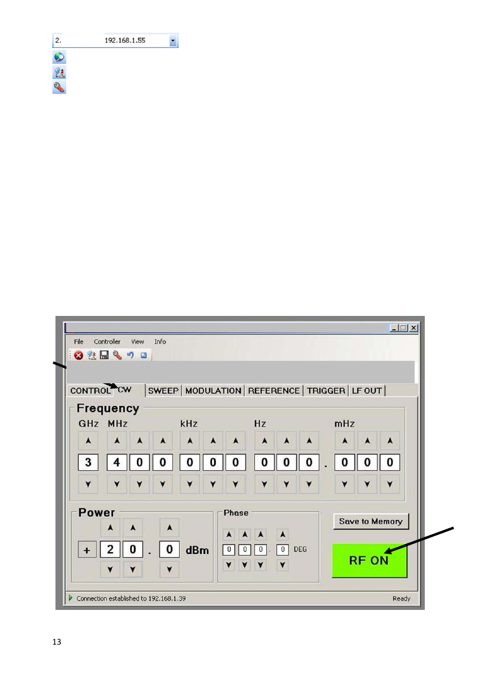 Basic cw operation | BNC 835-3 User Manual User Manual | Page 13 / 42