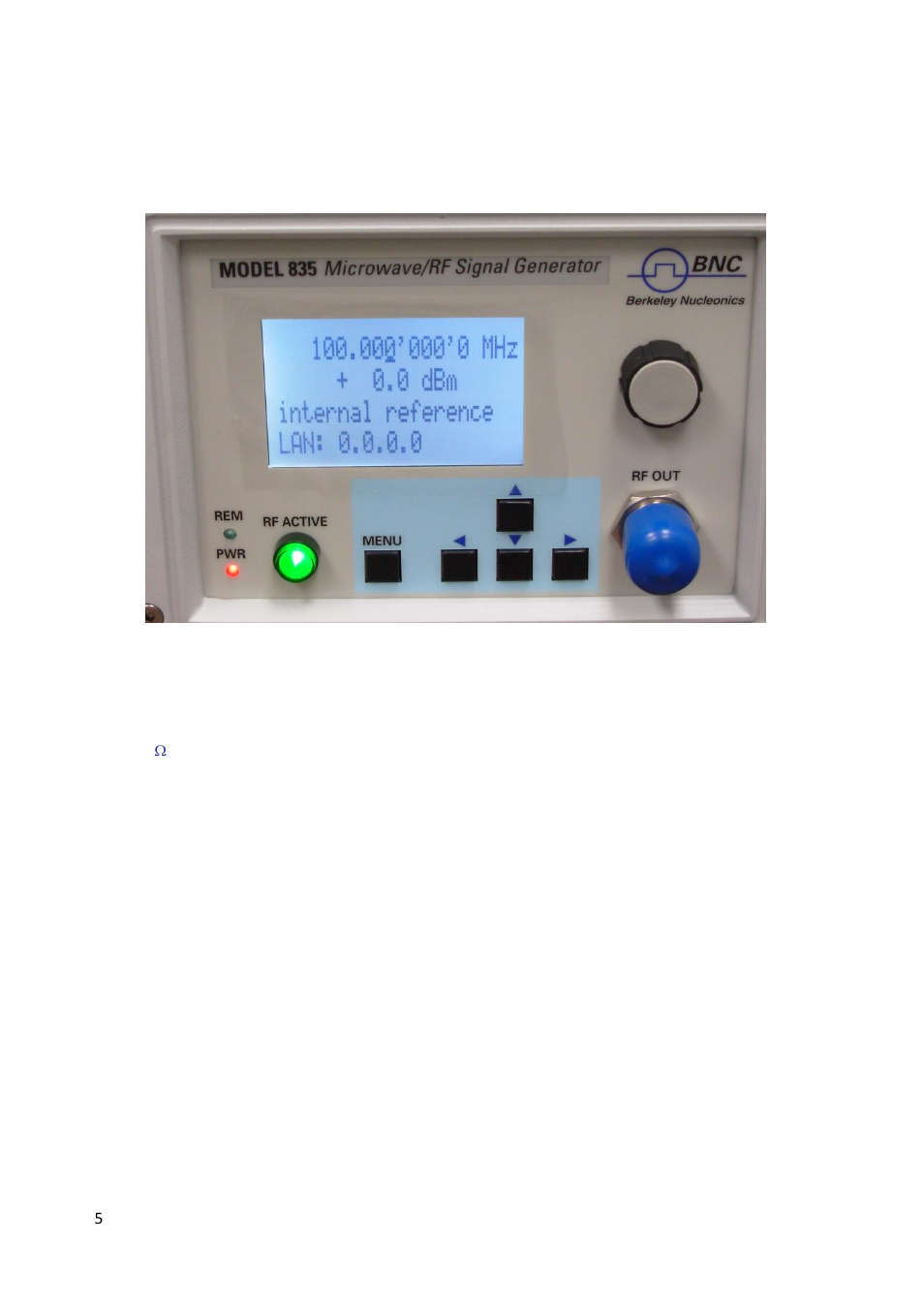 Front panel overview (non-hc version), Displayed parameter formats, Main lcd display | BNC 835-3 User Manual User Manual | Page 5 / 42