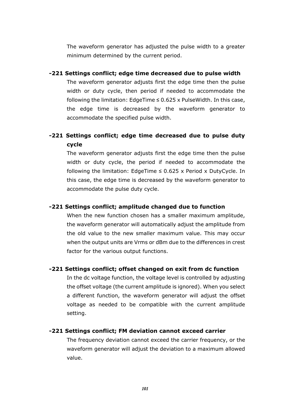 BNC 645 User Manual | Page 101 / 190