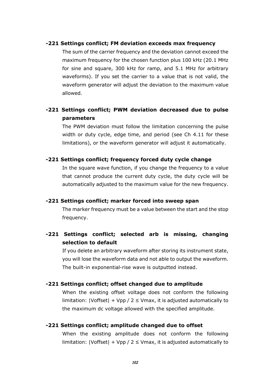BNC 645 User Manual | Page 102 / 190