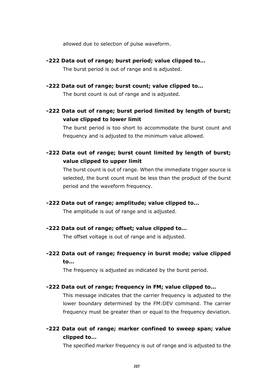 BNC 645 User Manual | Page 105 / 190