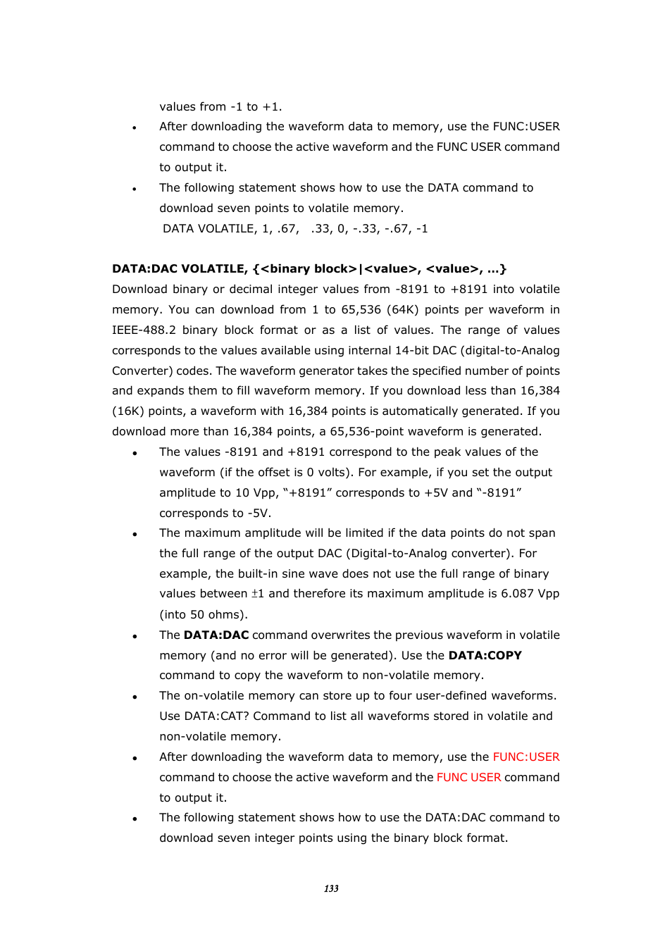 BNC 645 User Manual | Page 133 / 190