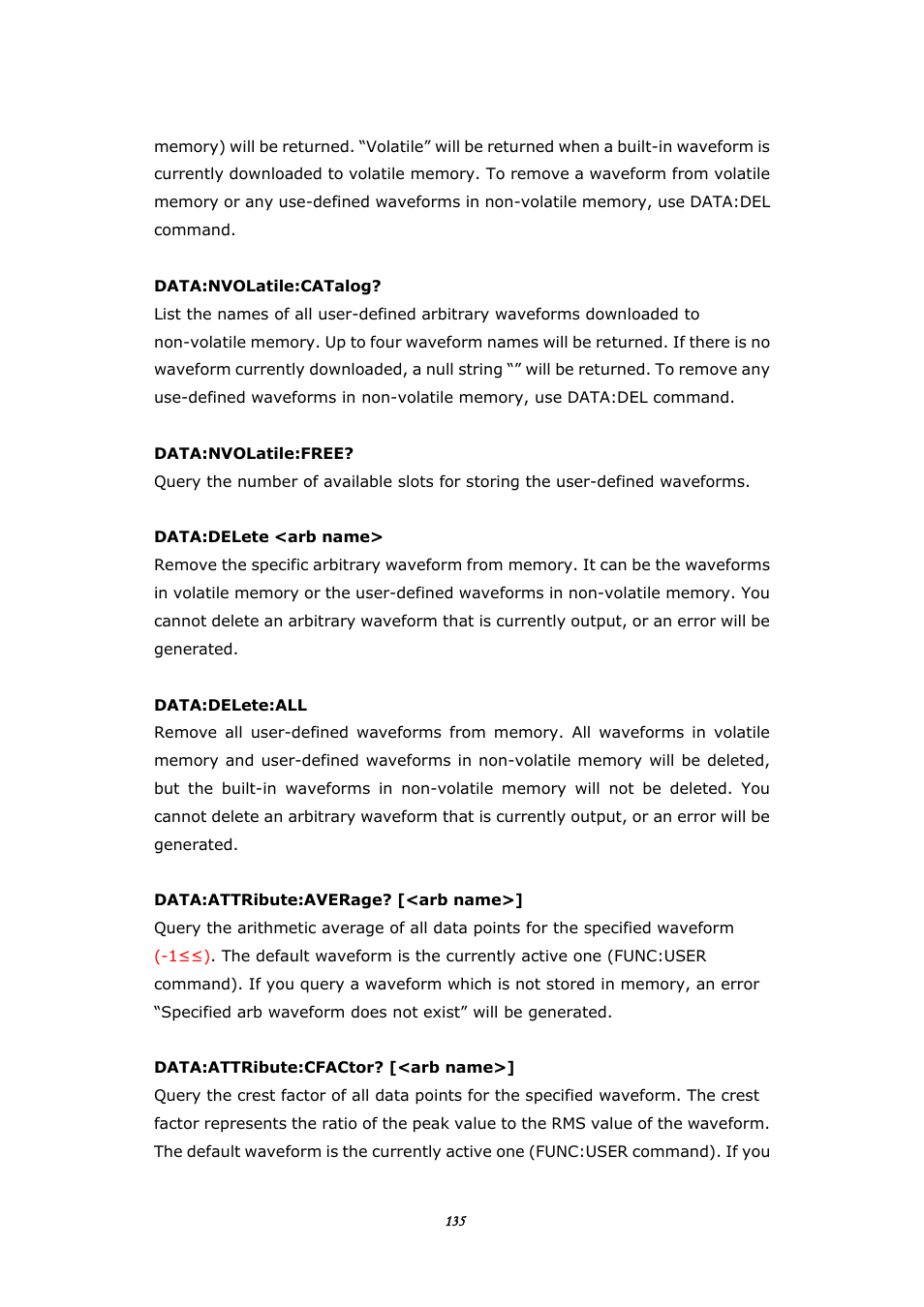 BNC 645 User Manual | Page 135 / 190