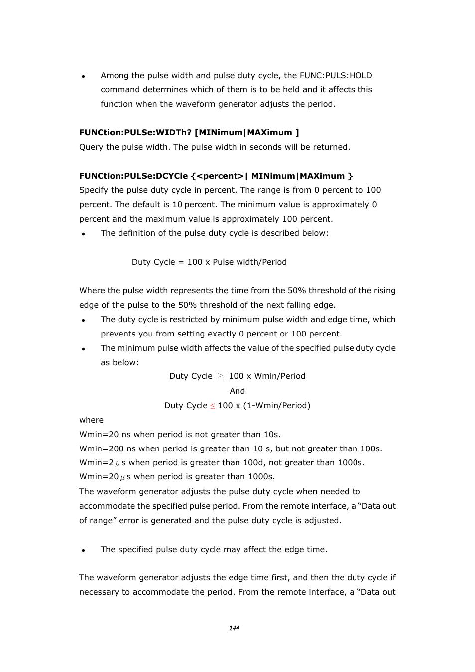 BNC 645 User Manual | Page 144 / 190