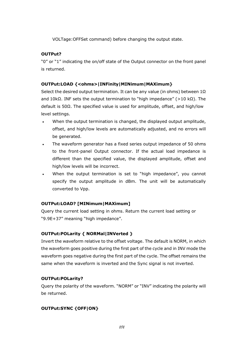 BNC 645 User Manual | Page 151 / 190