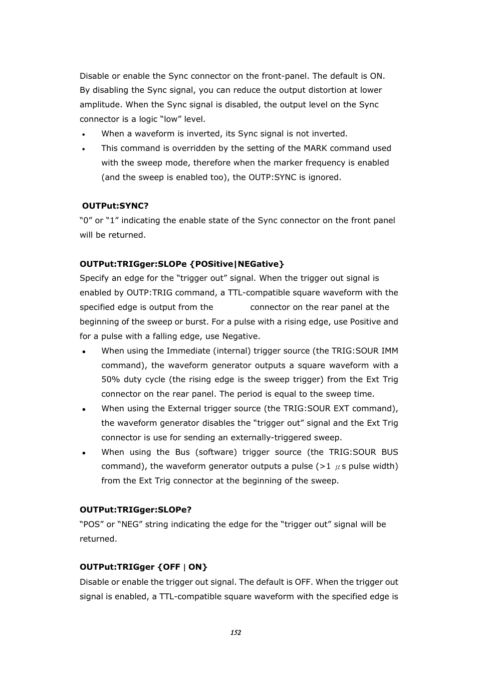 BNC 645 User Manual | Page 152 / 190
