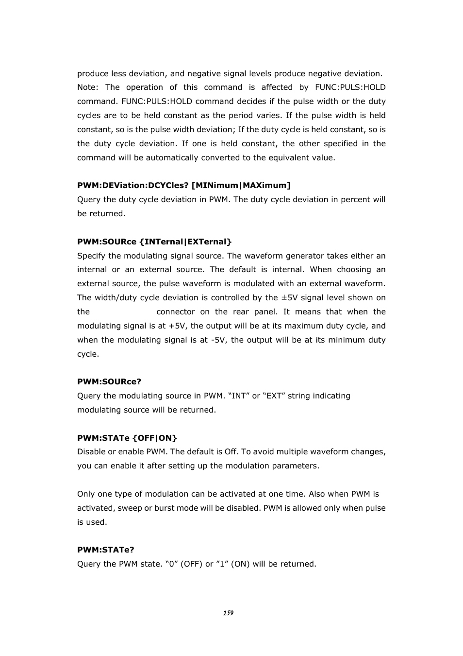 BNC 645 User Manual | Page 159 / 190