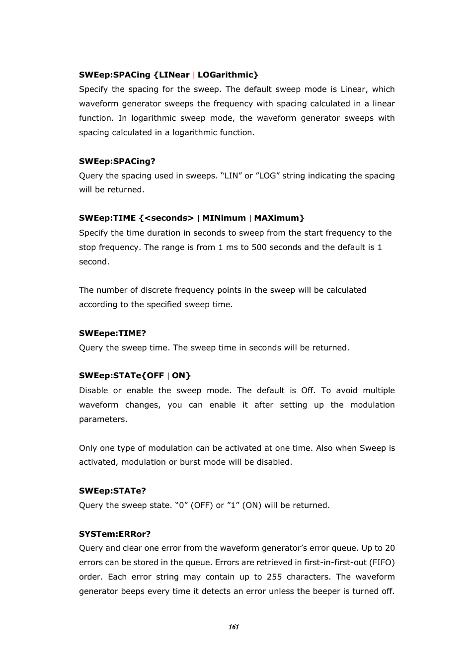 BNC 645 User Manual | Page 161 / 190