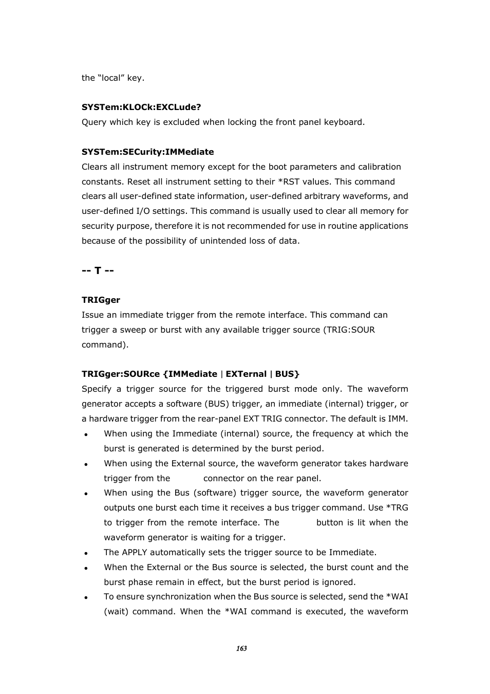 BNC 645 User Manual | Page 163 / 190