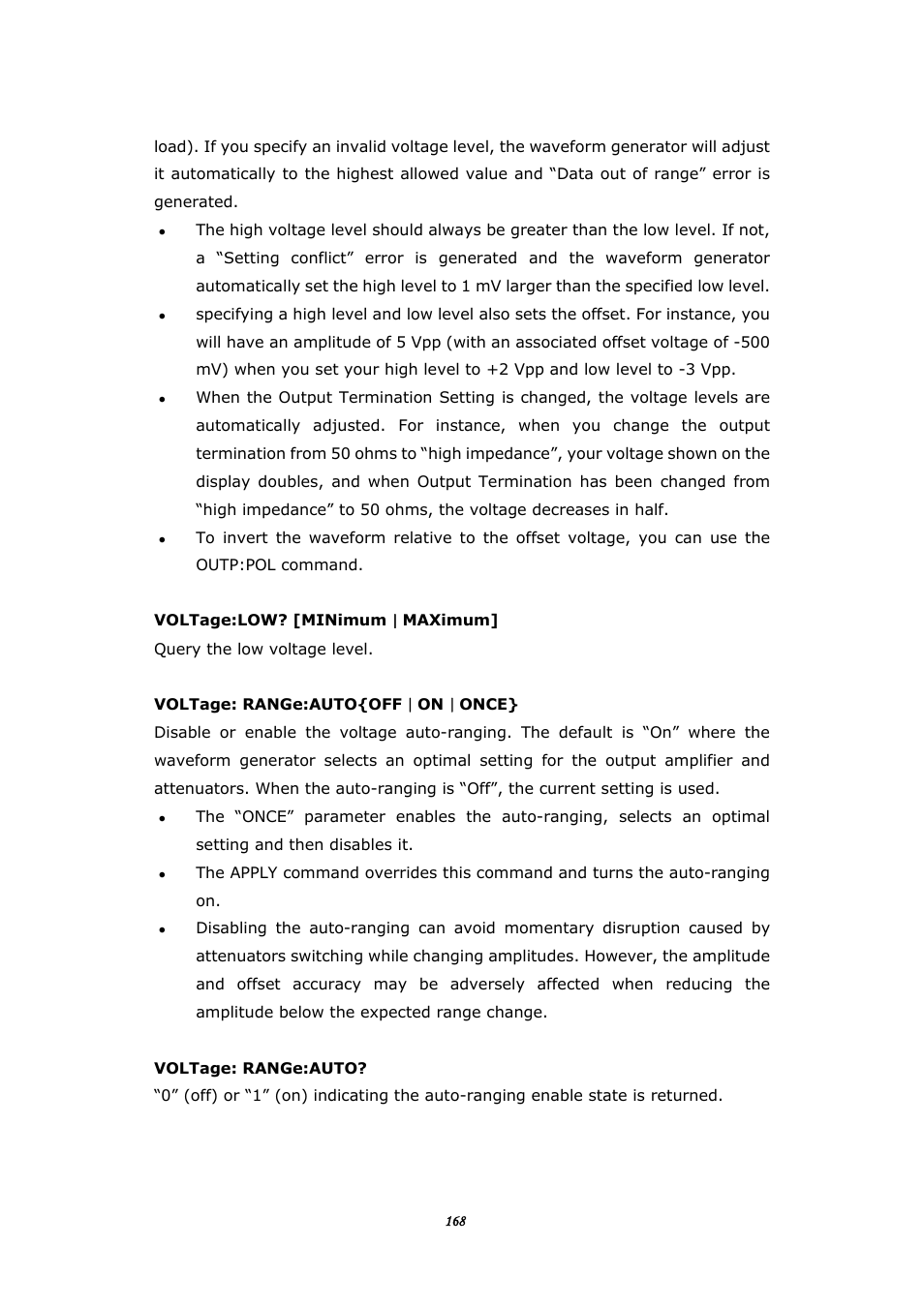 BNC 645 User Manual | Page 168 / 190