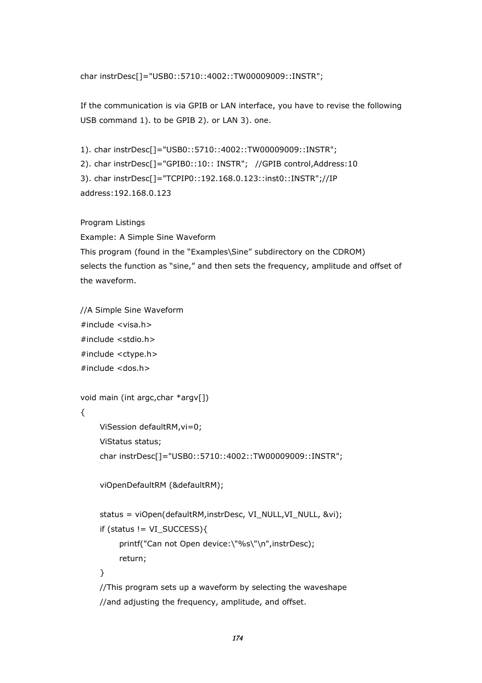 BNC 645 User Manual | Page 174 / 190