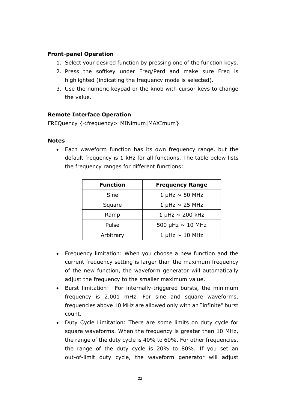 BNC 645 User Manual | Page 22 / 190
