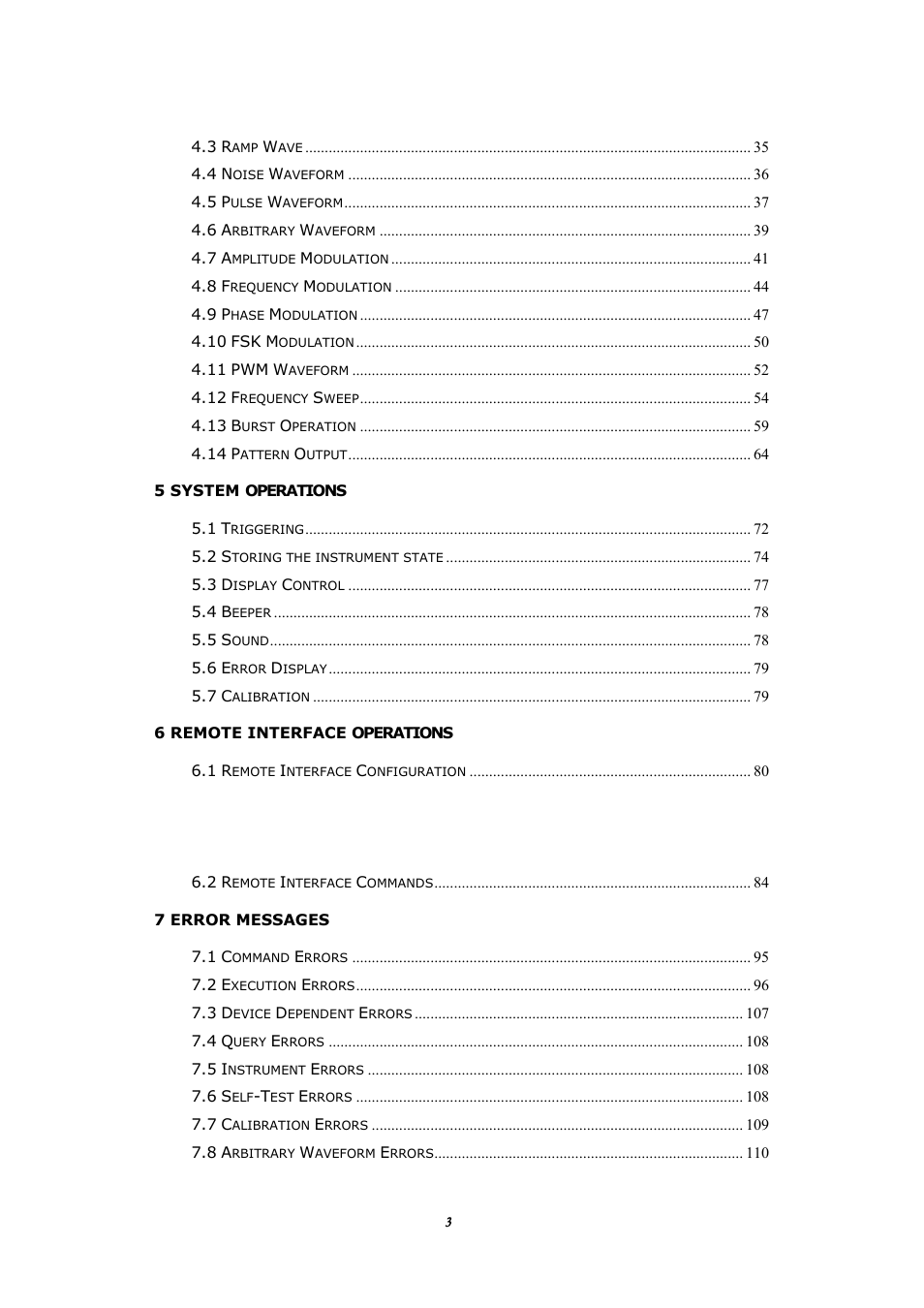 BNC 645 User Manual | Page 3 / 190