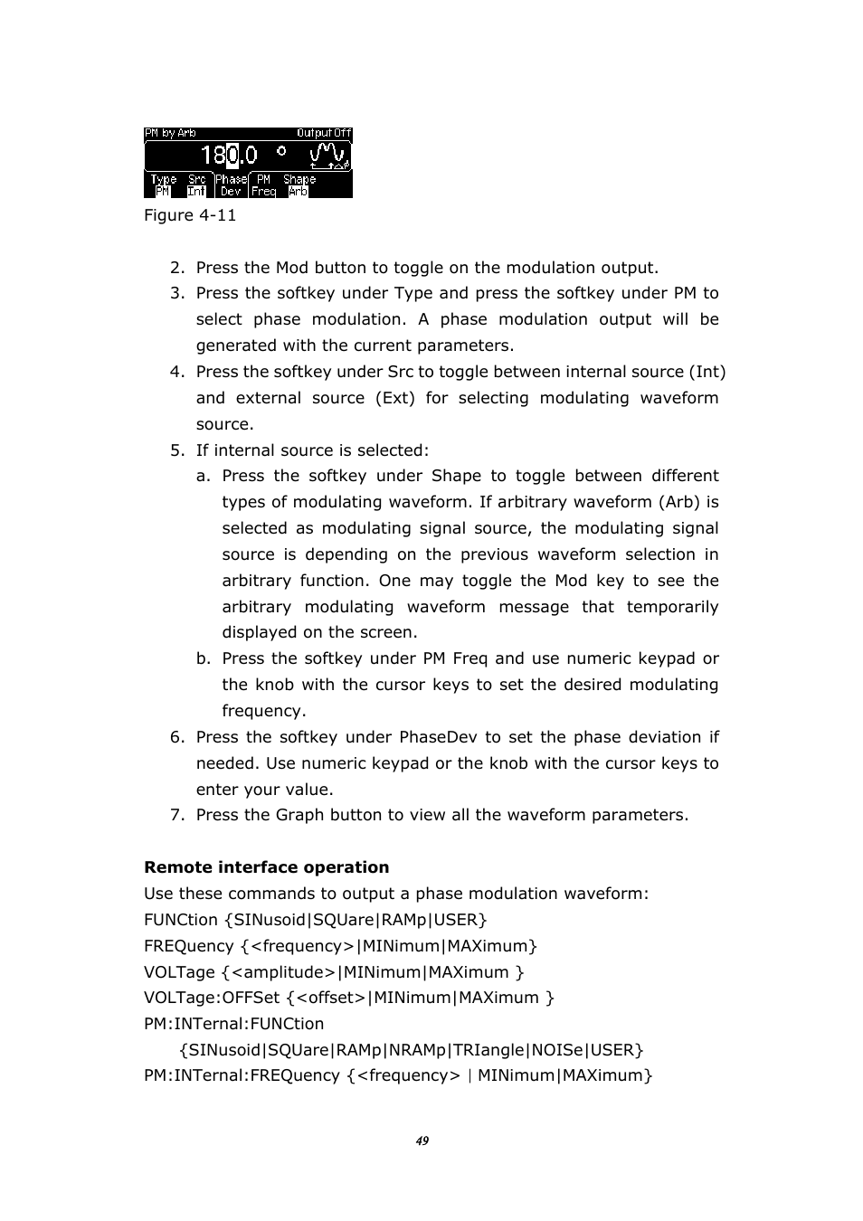 BNC 645 User Manual | Page 49 / 190