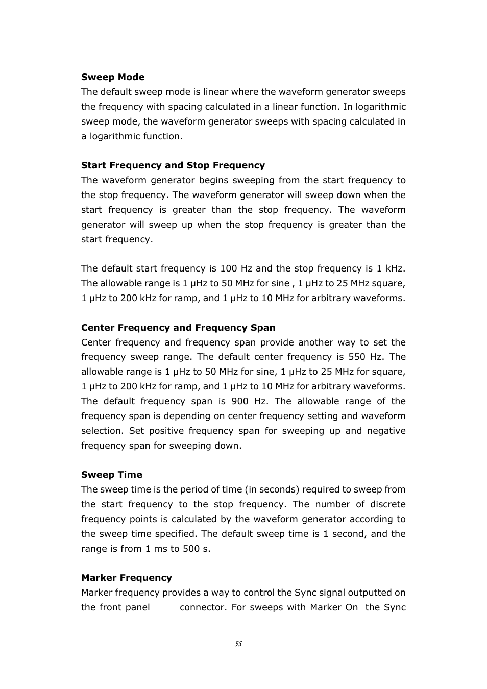 BNC 645 User Manual | Page 55 / 190