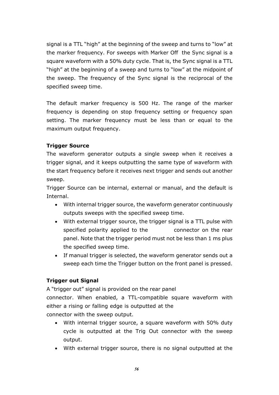 BNC 645 User Manual | Page 56 / 190