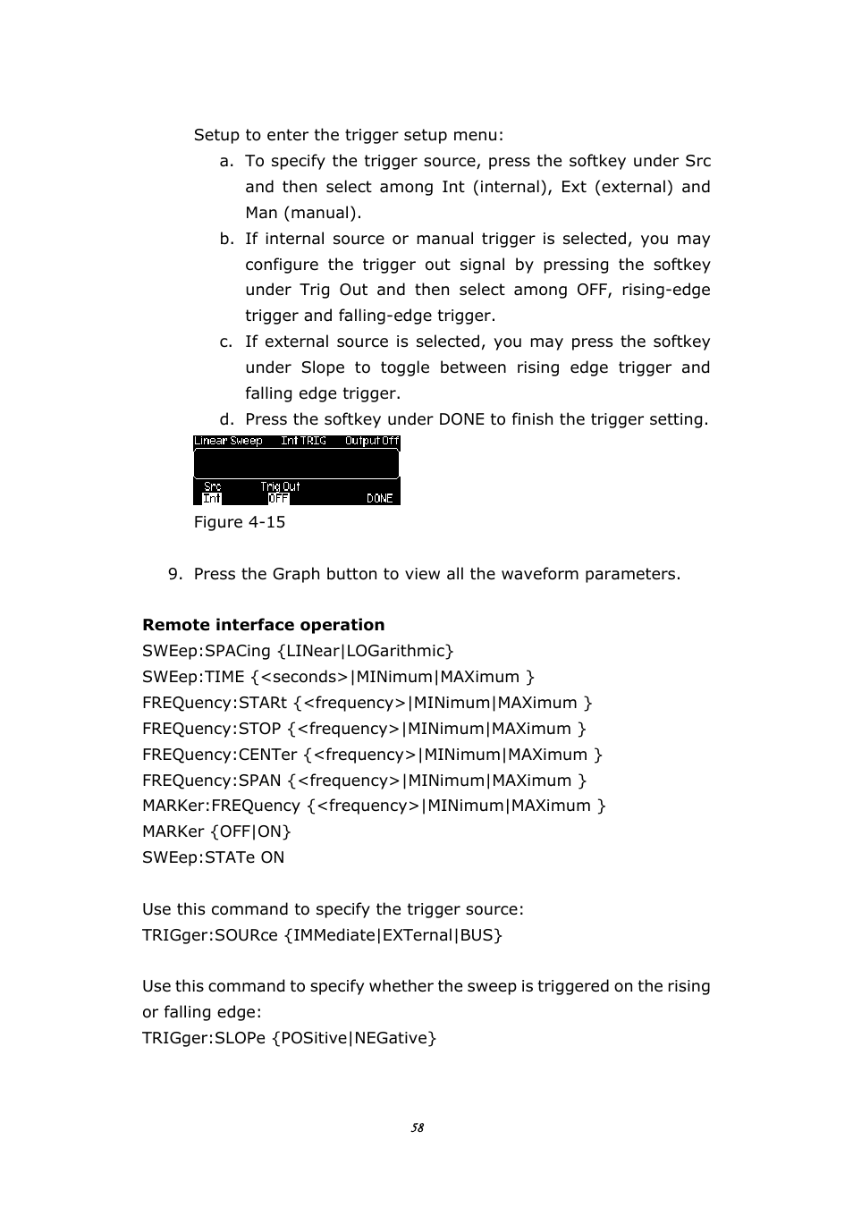 BNC 645 User Manual | Page 58 / 190