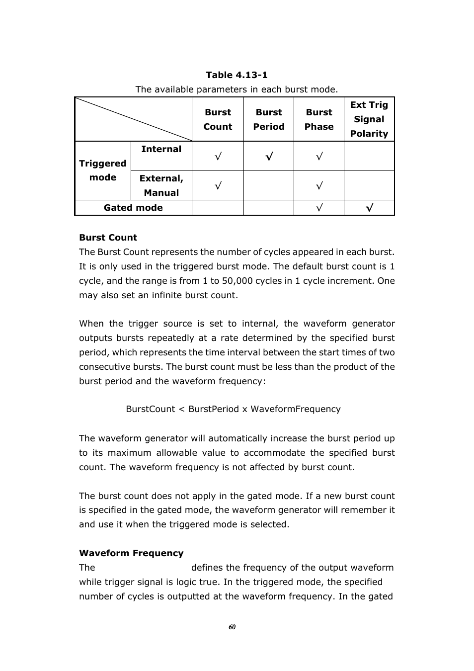 BNC 645 User Manual | Page 60 / 190