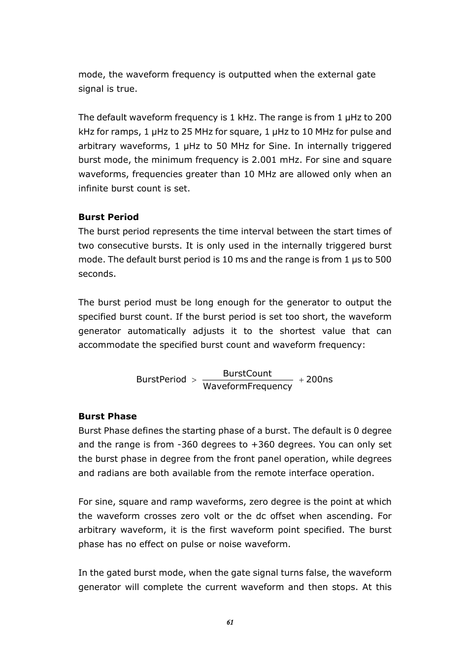 BNC 645 User Manual | Page 61 / 190