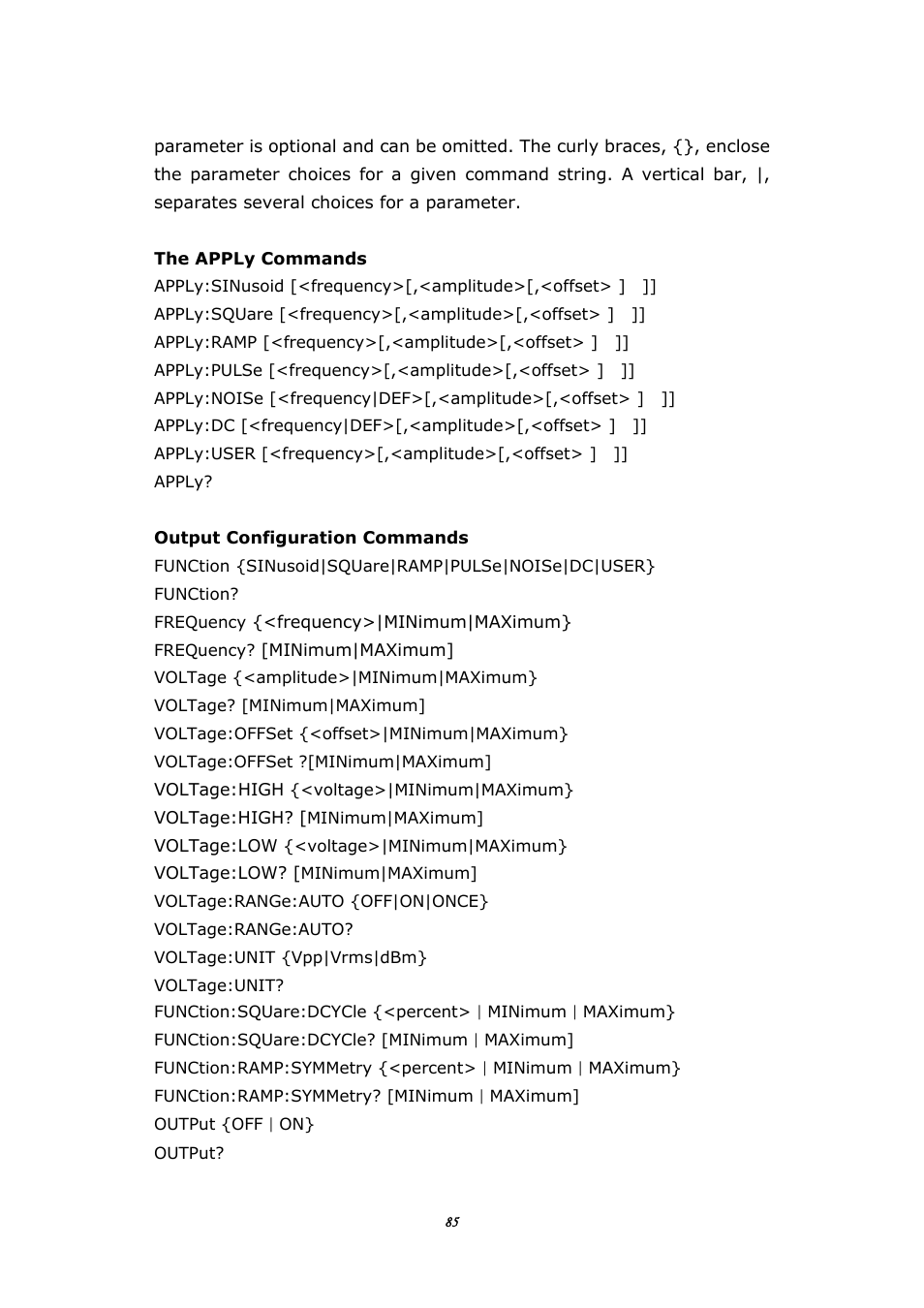 BNC 645 User Manual | Page 85 / 190