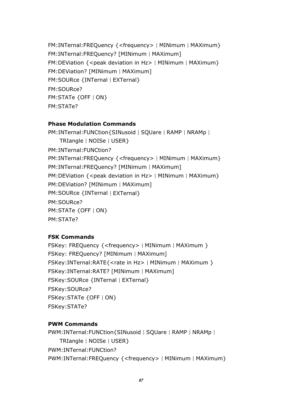 BNC 645 User Manual | Page 87 / 190
