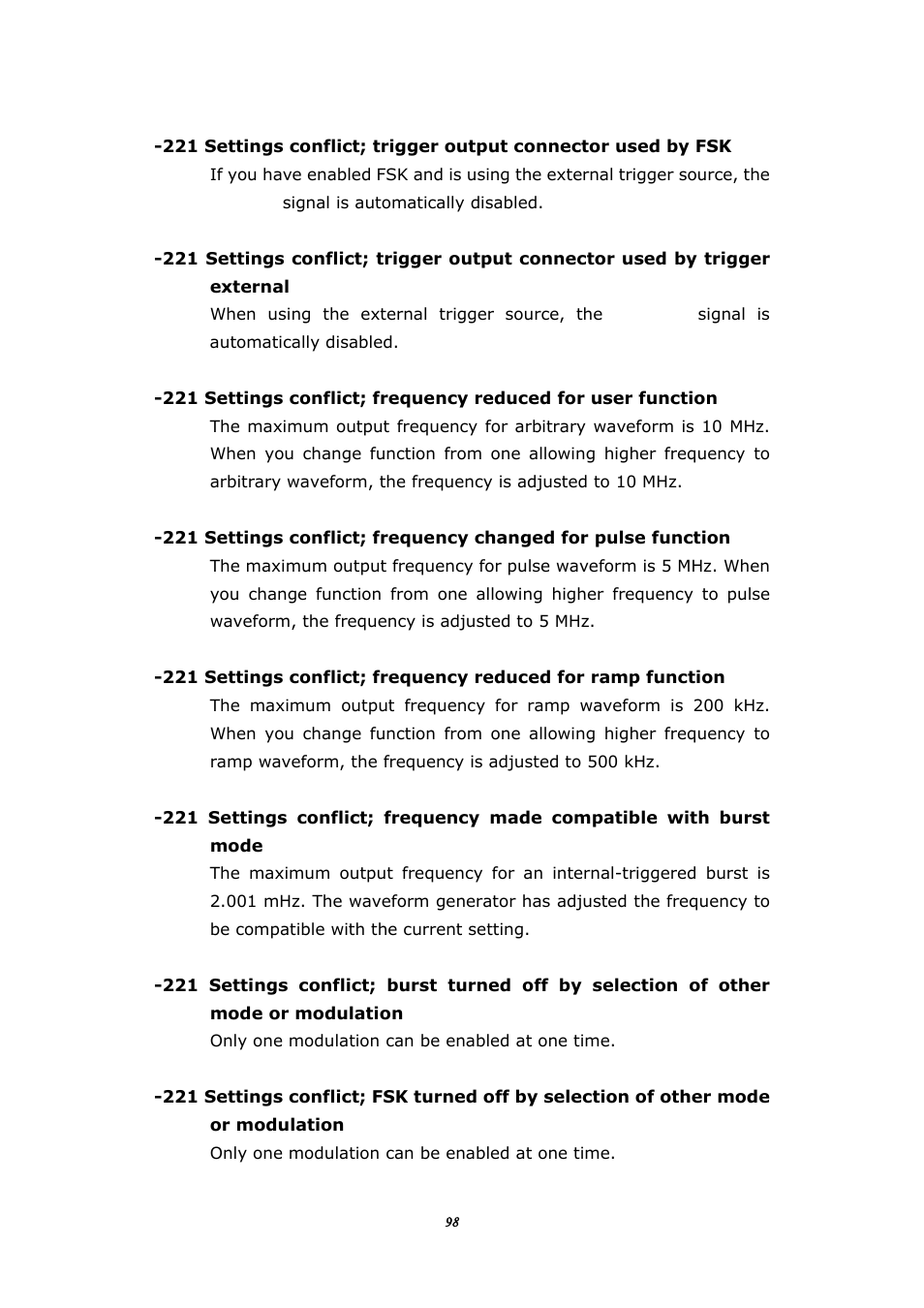 BNC 645 User Manual | Page 98 / 190