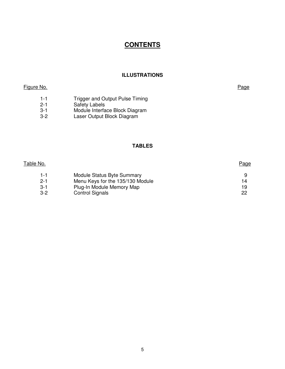 BNC 130 User Manual | Page 5 / 35