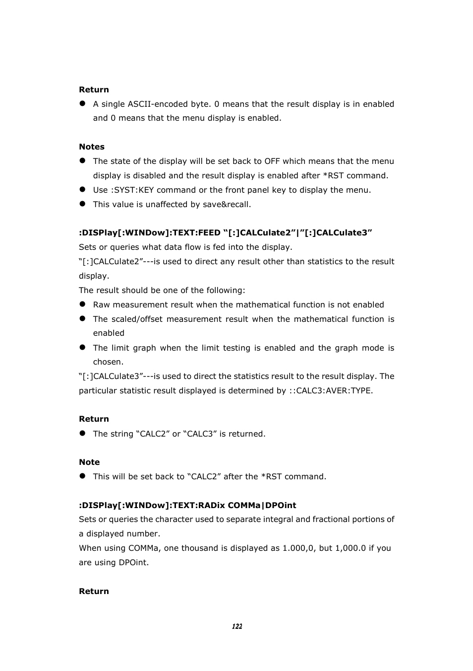 BNC 1105 Universal Counter User Manual | Page 122 / 197