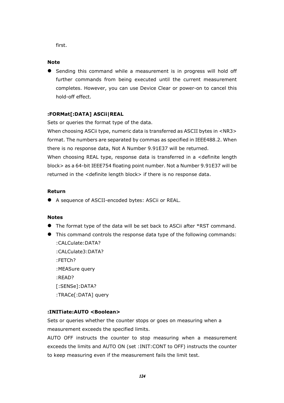 BNC 1105 Universal Counter User Manual | Page 124 / 197