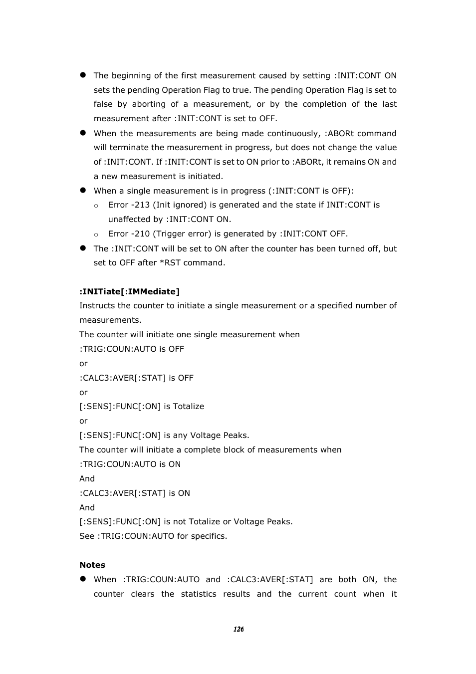 BNC 1105 Universal Counter User Manual | Page 126 / 197