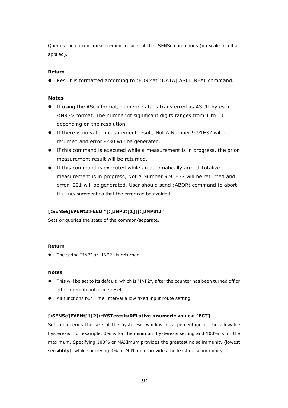 BNC 1105 Universal Counter User Manual | Page 137 / 197