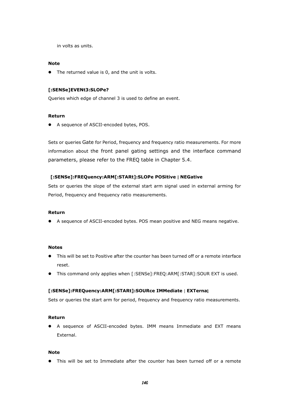 BNC 1105 Universal Counter User Manual | Page 140 / 197