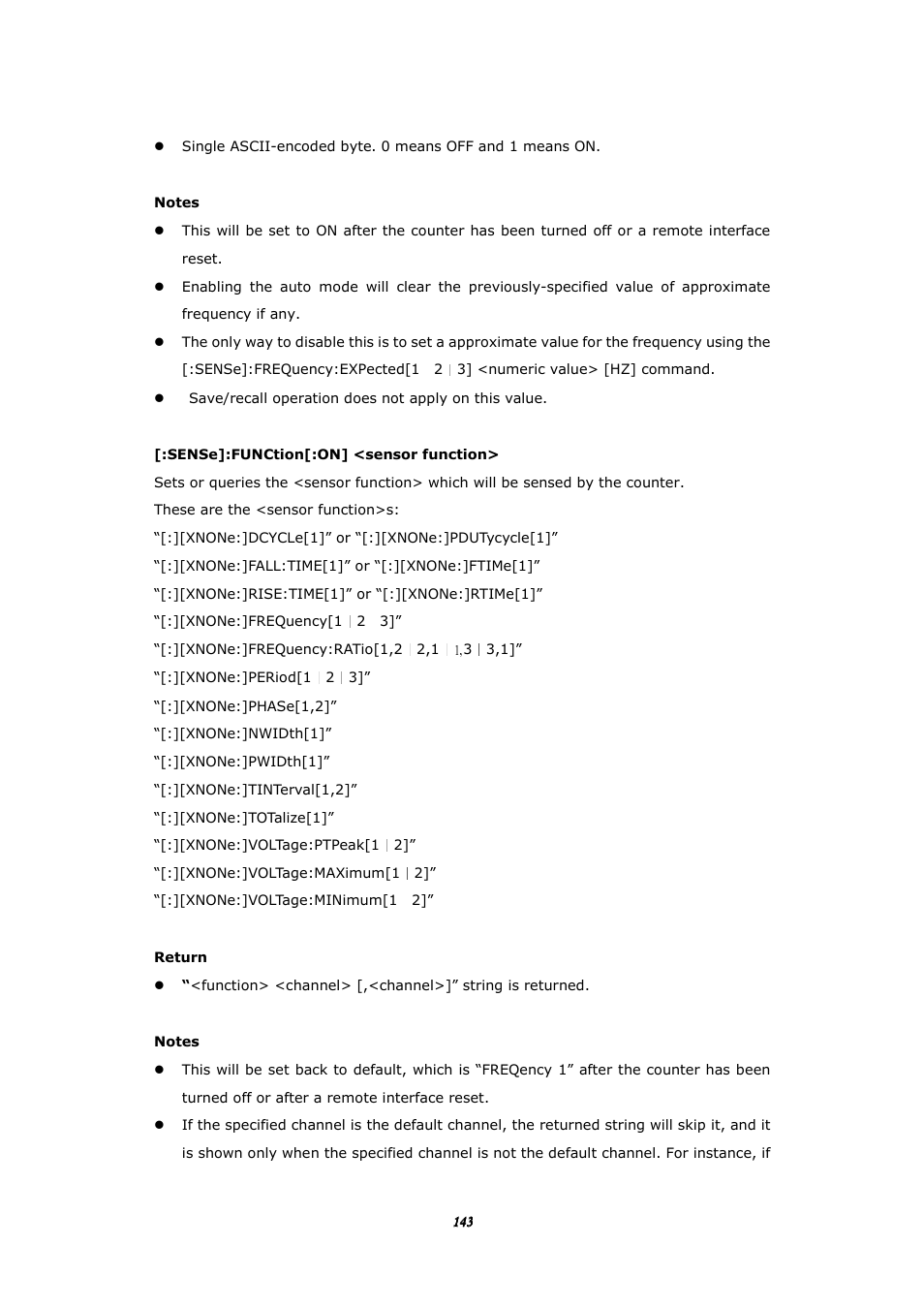 BNC 1105 Universal Counter User Manual | Page 143 / 197