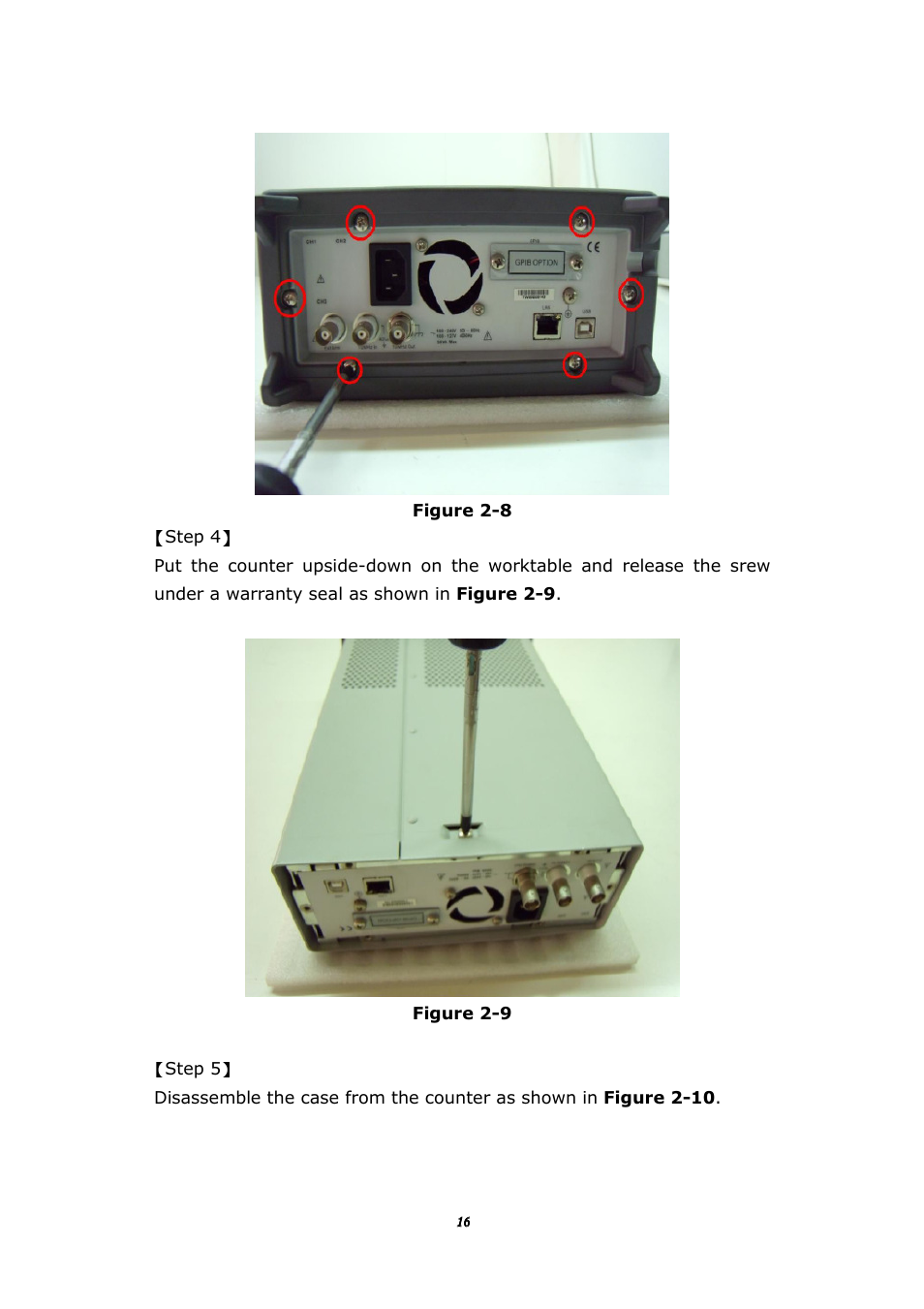 BNC 1105 Universal Counter User Manual | Page 16 / 197