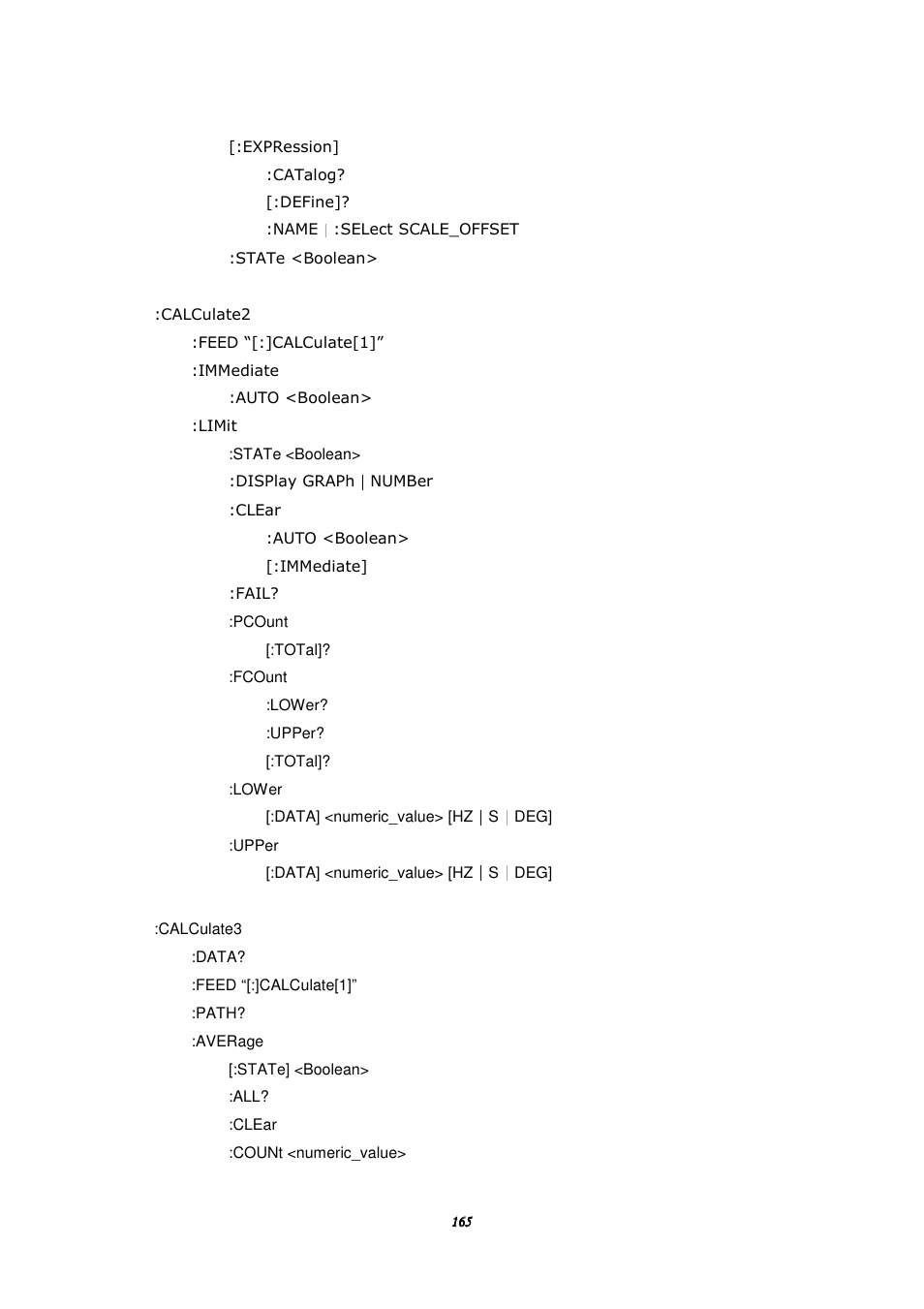 BNC 1105 Universal Counter User Manual | Page 165 / 197