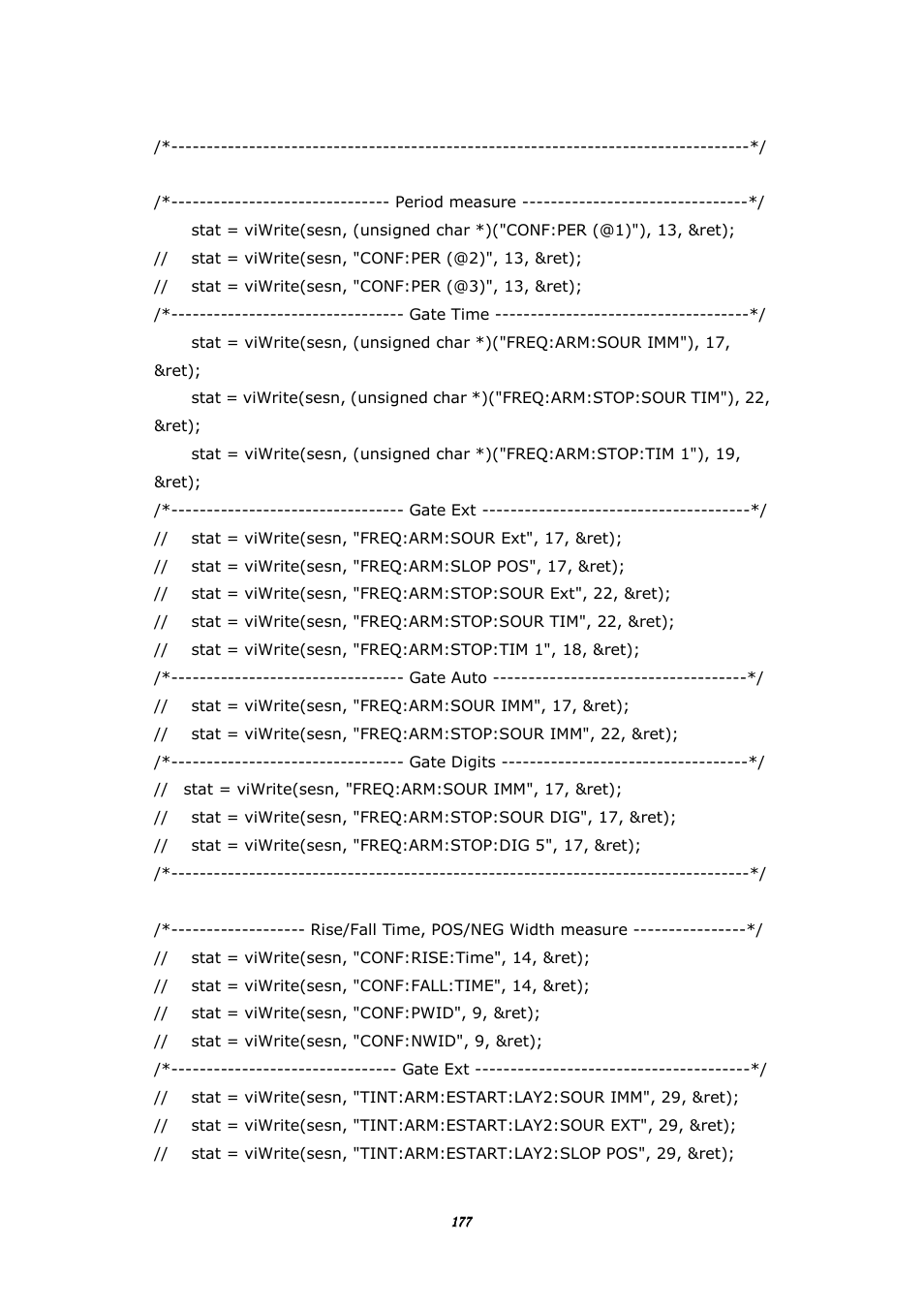 BNC 1105 Universal Counter User Manual | Page 177 / 197