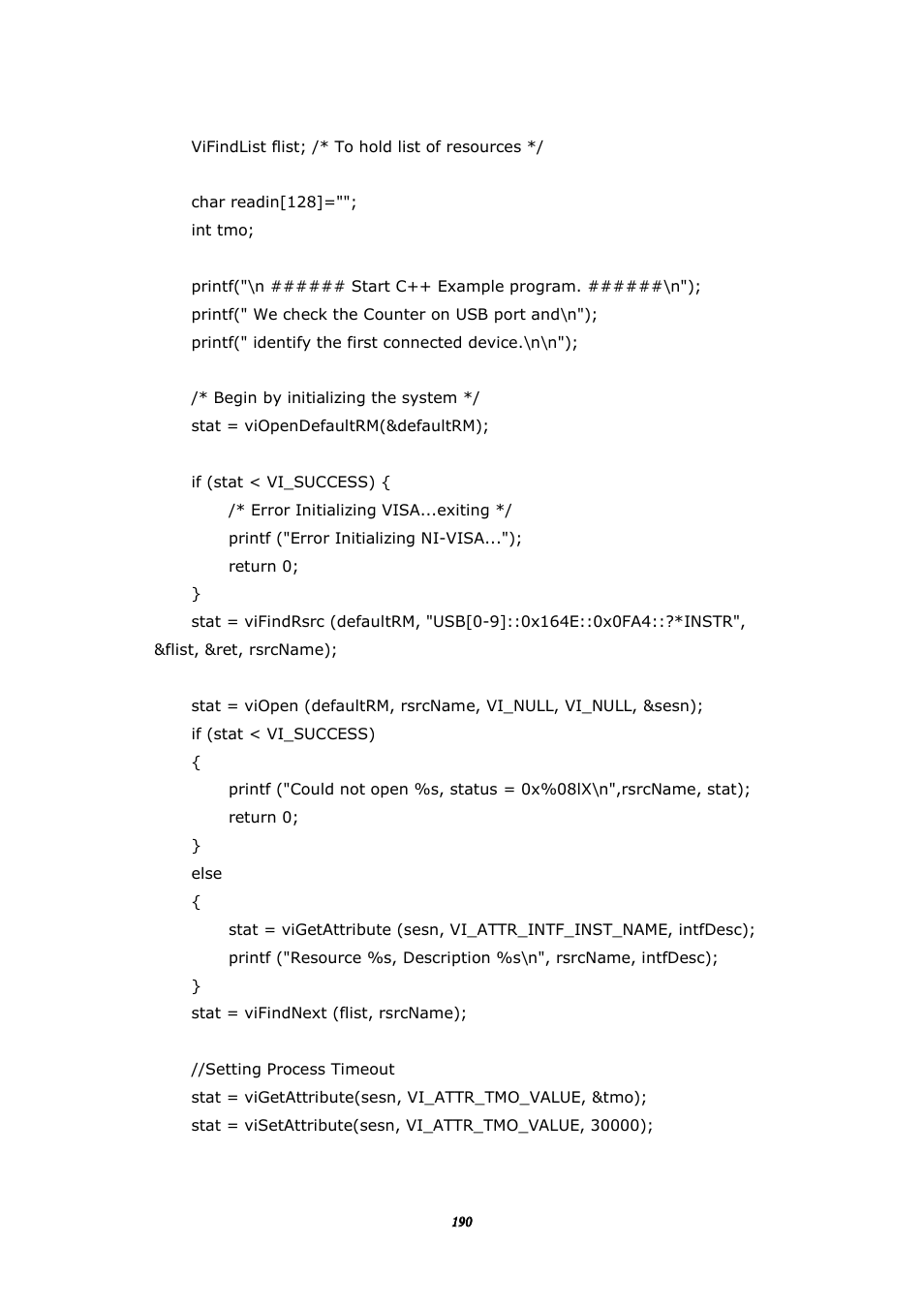 BNC 1105 Universal Counter User Manual | Page 190 / 197