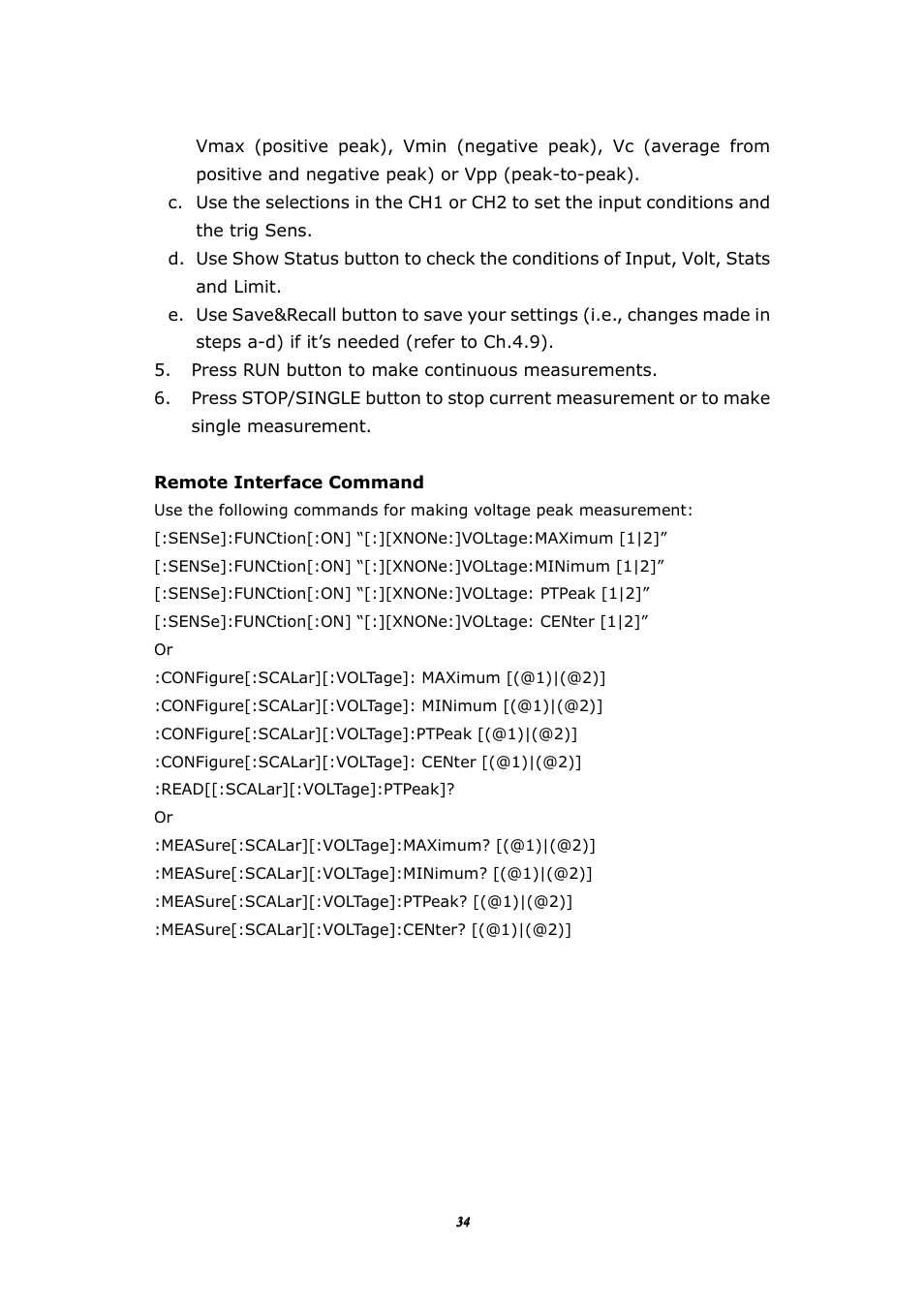 BNC 1105 Universal Counter User Manual | Page 34 / 197