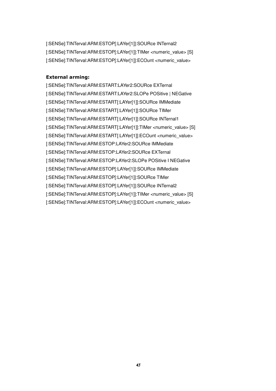 BNC 1105 Universal Counter User Manual | Page 45 / 197