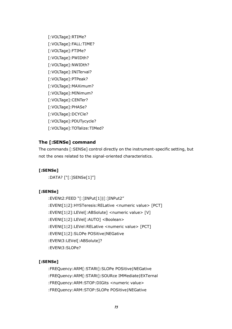 BNC 1105 Universal Counter User Manual | Page 75 / 197